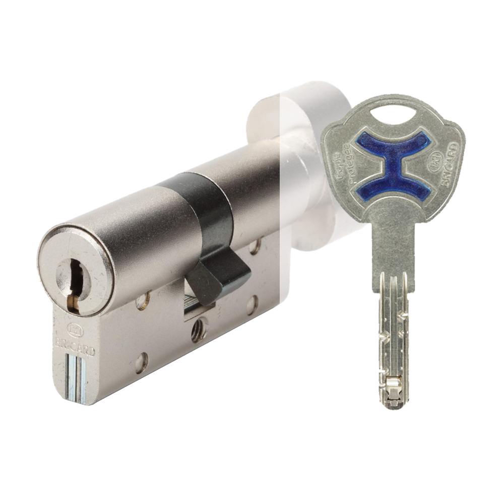 Cylindre Bricard Chifral X40 bouton