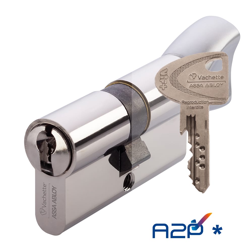 Cylindre VIP+ Vachette à bouton A2P1