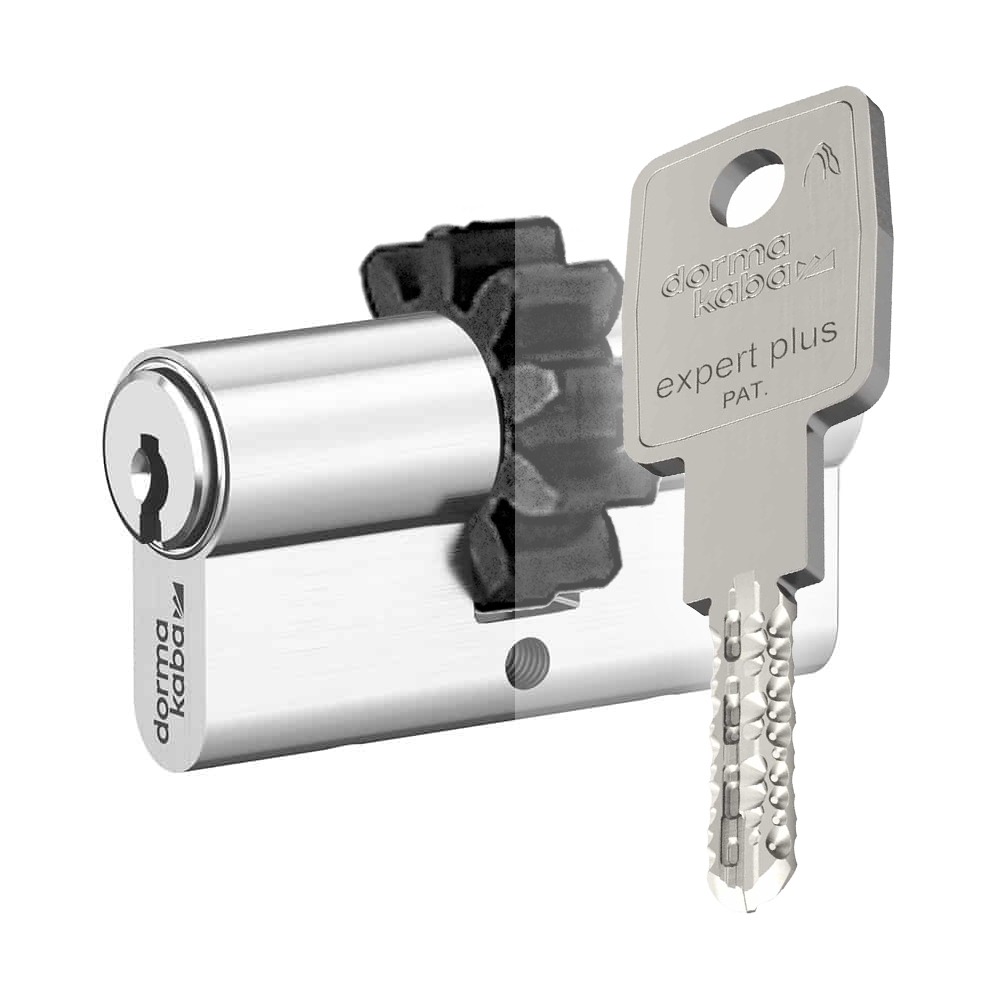 Cylindre EXPERT plus Dormakaba à roue dentée