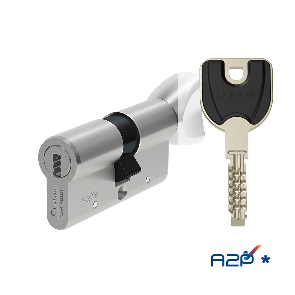 Cylindre Vachette RADIAL R bouton A2P1